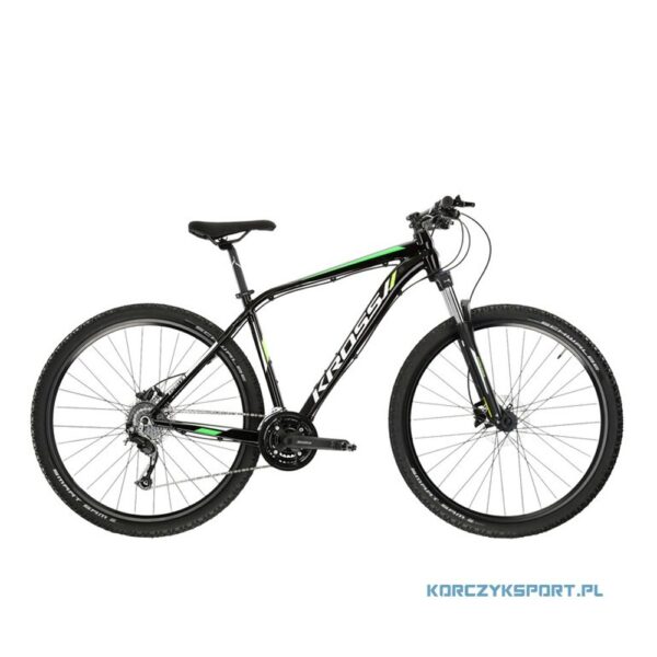rower górski mtb kross esprit 3.1 czarno-biało-limonkowy 29" m 2022