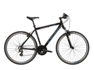 rower turystyczny kross evado 2.0 czarno-niebieski 28" m 2022